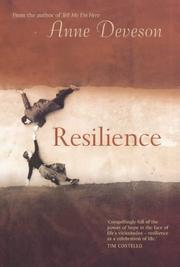 Cover of Resilience by Anne Deveson