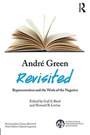 Front cover of André Green Revisited by Gail S. Reed