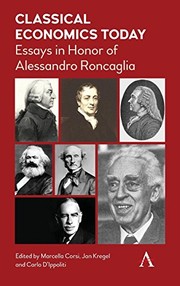 Cover of Classical Economics Today by Marcella Corsi