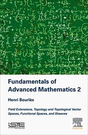 Front cover of Fundamentals of Advanced Mathematics V2 by Henri Bourles