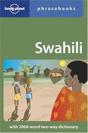 Cover of Swahili by Martin Benjamin