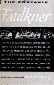 Front cover of The Portable Faulkner by William Faulkner