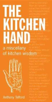 Cover of The Kitchen Hand by Anthony Telford
