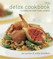 Front cover of The detox cookbook by Jan Purser