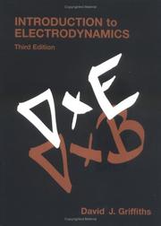 Cover of Introduction to electrodynamics by David Jeffrey Griffiths