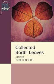 Front cover of Collected Bodhi Leaves Volume II by Pariyatti Publishing