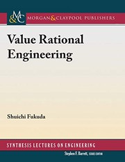 Cover of Value Rational Engineering by Shuichi Fukuda