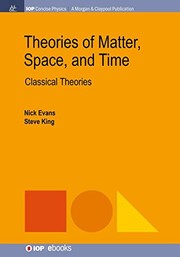 Cover of Theories of Matter, Space and Time by Nick Evans