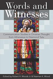 Front cover of Words and Witnesses by Robert H. Woods Jr.