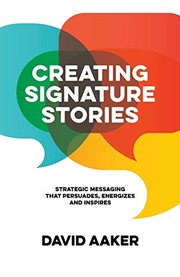 Cover of Creating Signature Stories by David Aaker