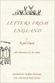 Front cover of Anglické listy, pro větší názornost provázené obrázky autorovými by Karel Čapek