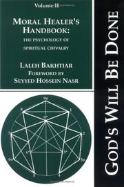 Front cover of Moral healer's handbook by Laleh Bakhtiar