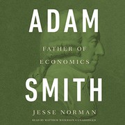Cover of Adam Smith by Jesse Norman
