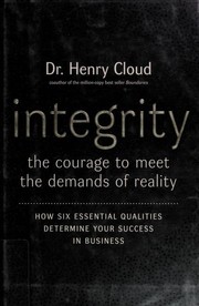 Cover of Integrity by Henry Cloud