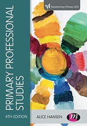 Cover of Primary Professional Studies by Alice Hansen