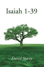 Cover of Isaiah 1-39 by David Stacey