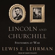 Front cover of Lincoln & Churchill by Lewis E. Lehrman