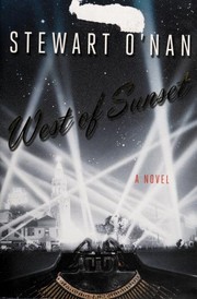 Front cover of West of Sunset by Stewart O'Nan