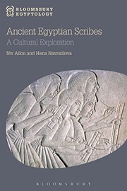 Cover of Ancient Egyptian Scribes by Niv Allon