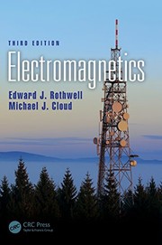 Cover of Electromagnetics by Edward J. Rothwell