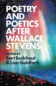 Front cover of Poetry and Poetics after Wallace Stevens by Bart Eeckhout