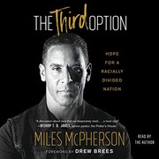 Cover of The third option by Miles McPherson