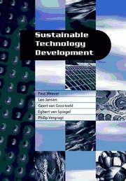 Cover of Sustainable technology development by Paul E. Weaver