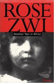 Cover of Another year in Africa by Rose Zwi