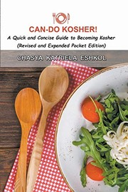 Cover of Can-Do Kosher! by Chasya Katriela Eshkol