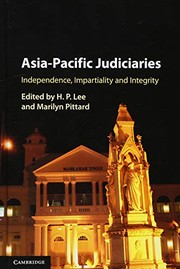 Front cover of Asia-Pacific Judiciaries by Lee, H. P.