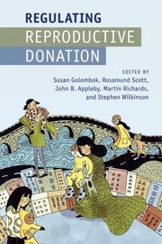 Front cover of Regulating Reproductive Donation by Susan Golombok