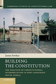 Cover of Building the Constitution by James Fowkes