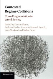 Cover of Contested Regime Collisions by Kerstin Blome