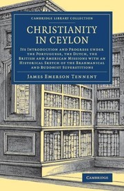 Front cover of Christianity in Ceylon by James Emerson Tennent