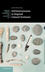 Front cover of Self-Determination in Disputed Colonial Territories by Jamie Trinidad