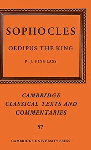 Cover of Sophocles by P. J. Finglass