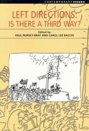 Front cover of Left directions by Paul F. Nursey-Bray