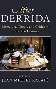 Cover of After Derrida by Jean-Michel Rabaté