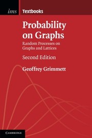 Cover of Probability on graphs by Geoffrey Grimmett
