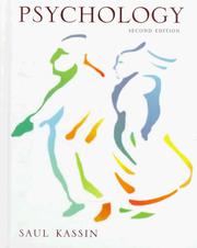 Cover of Psychology by Saul M. Kassin