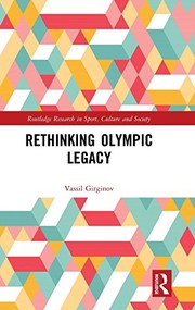 Cover of Rethinking Olympic Legacy by Vassil Girginov