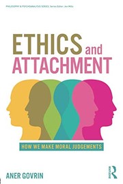 Cover of Ethics and Attachment by Aner Govrin