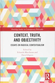 Cover of Context, Truth and Objectivity by Eduardo Marchesan
