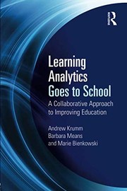 Cover of Learning Analytics Goes to School by Andrew Krumm