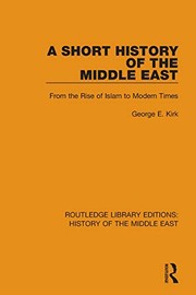 Front cover of A Short History of the Middle East by George E. Kirk