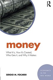 Cover of Money by Sergio M. Focardi