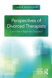 Front cover of Perspectives of Divorced Therapists by Tanya Radecker