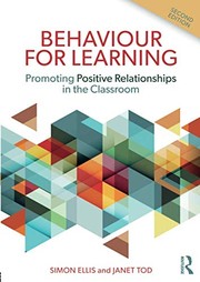 Cover of Behaviour for learning by Simon Ellis
