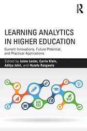 Cover of Learning Analytics in Higher Education by Jaime Lester
