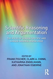 Cover of Scientific Reasoning and Argumentation by Clark A. Chinn